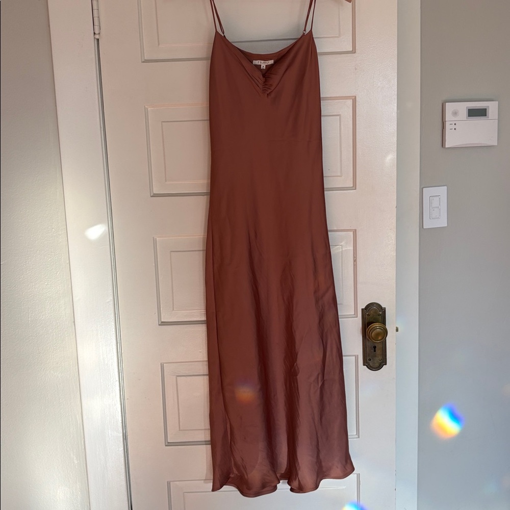 Z Supply Terracotta Slip Dress